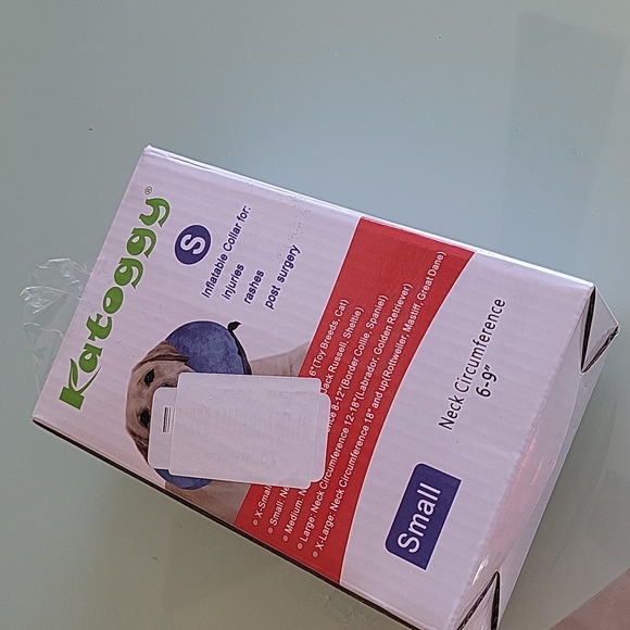 Katoggy.  Inflatable color for your pet small - Picture 1 of 3